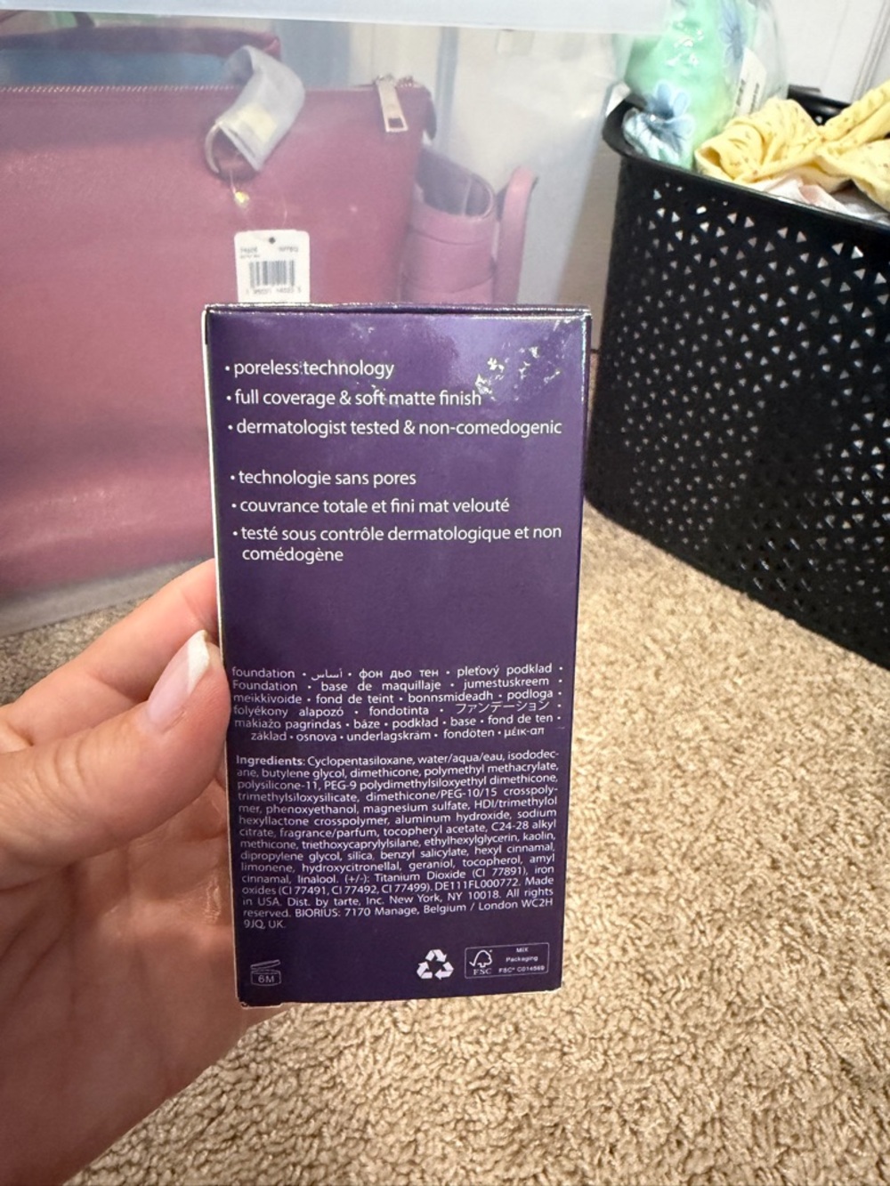 Tarte Amazonian Clay 16-Hour Full Coverage Foundation - 47 N, Tan-Deep Natural - Picture 3 of 4